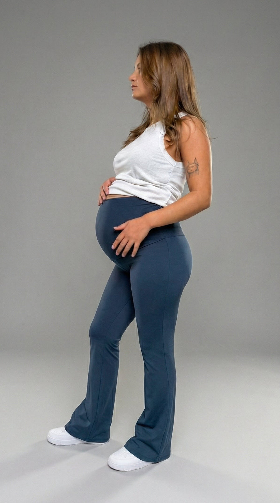 Calza maternal FLARE suplex petroleo