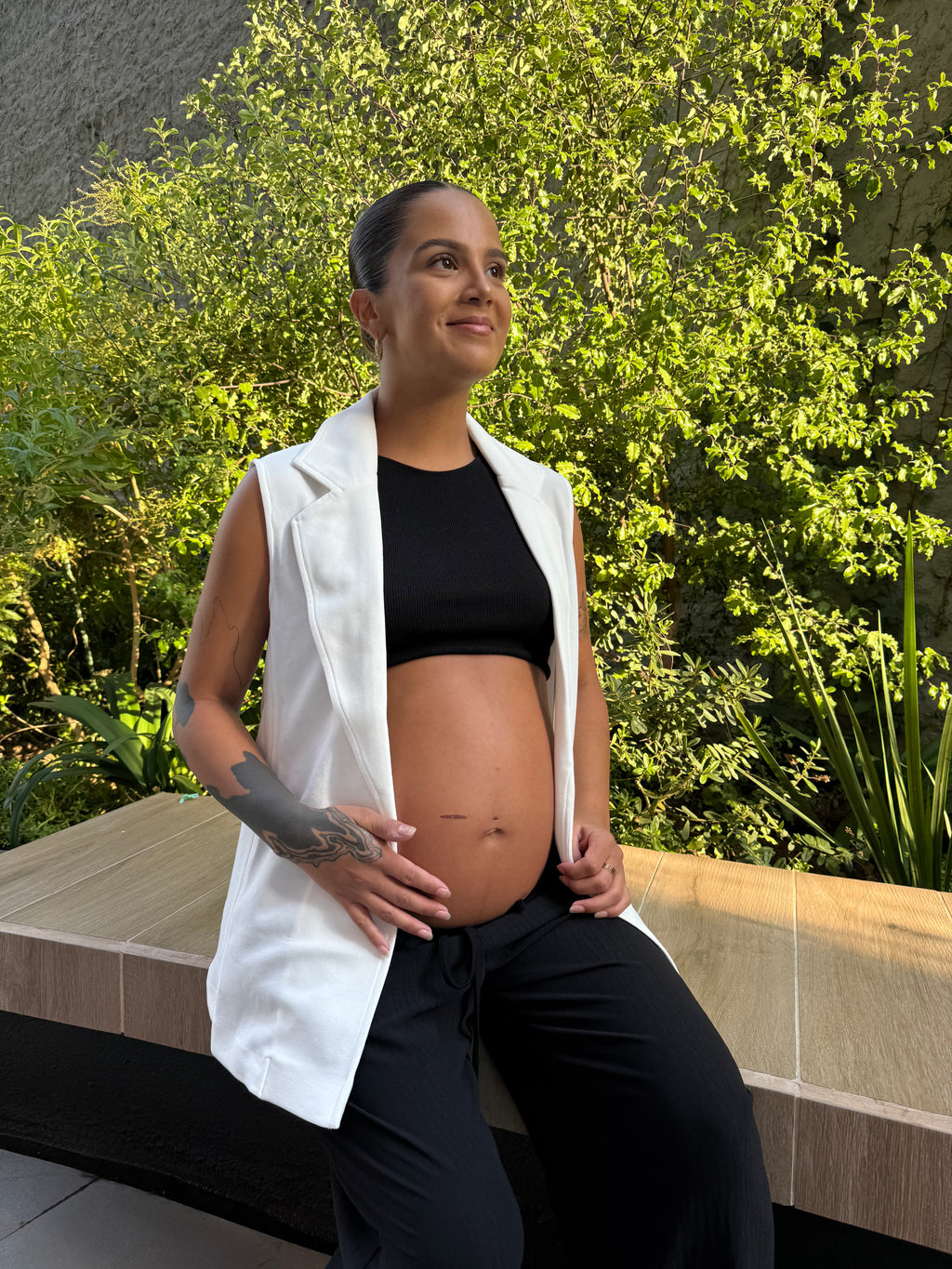 Blazer sastrería Sídney blanco