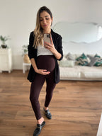 Calza maternal MOM chocolate