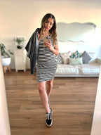 Vestido Lactancia Roma rayado