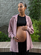 Blusa embarazo y lactancia Mallorca rosa