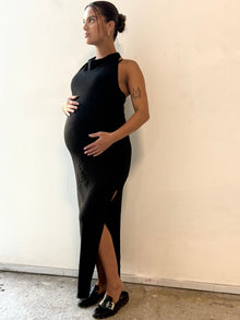 Vestido maternal Pisa negro