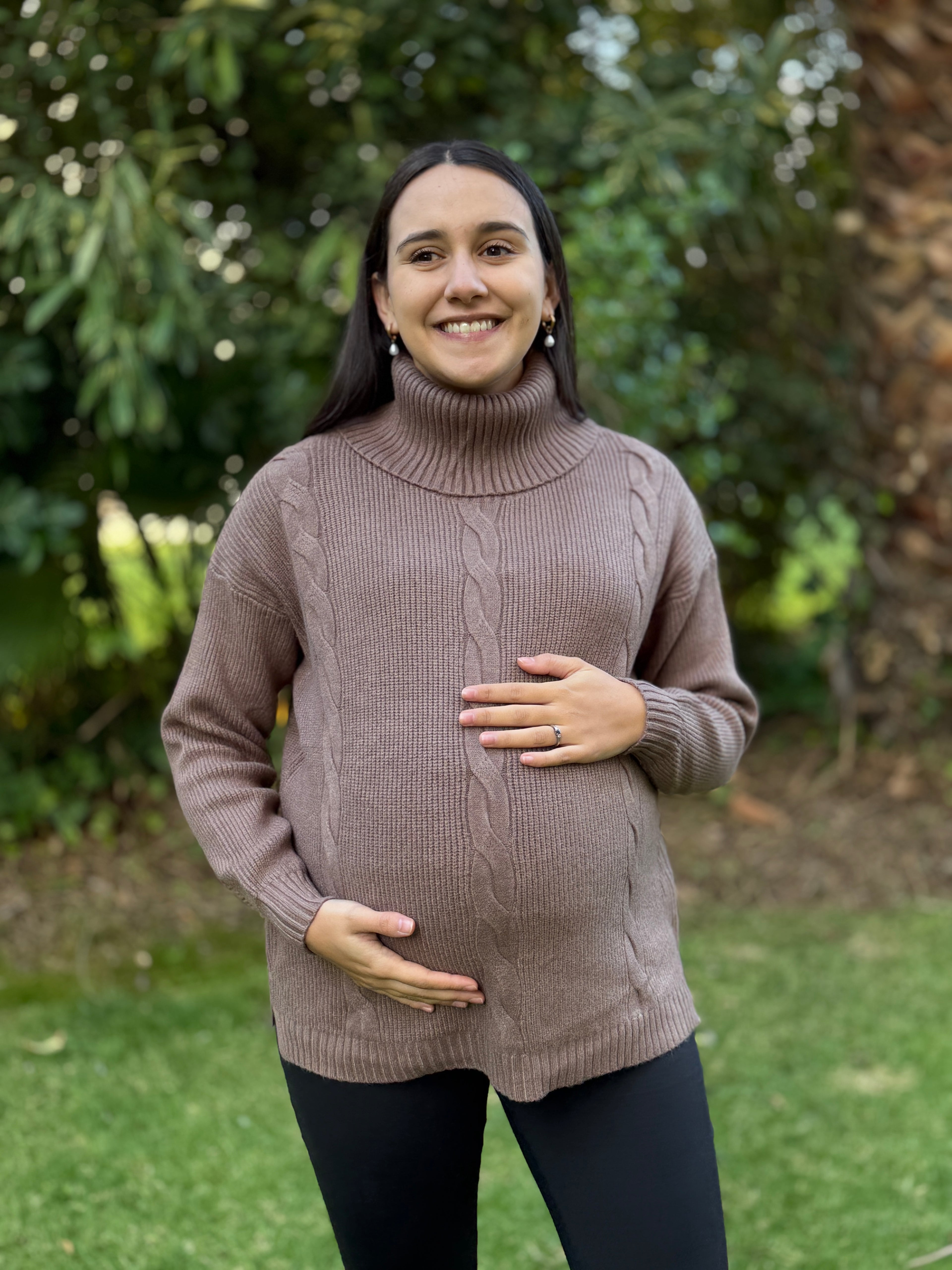 Sweater maternal Aspen Café