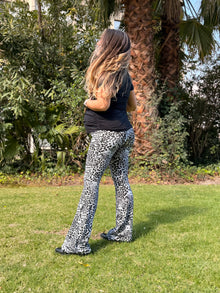 Calza maternal Flare animal print gris