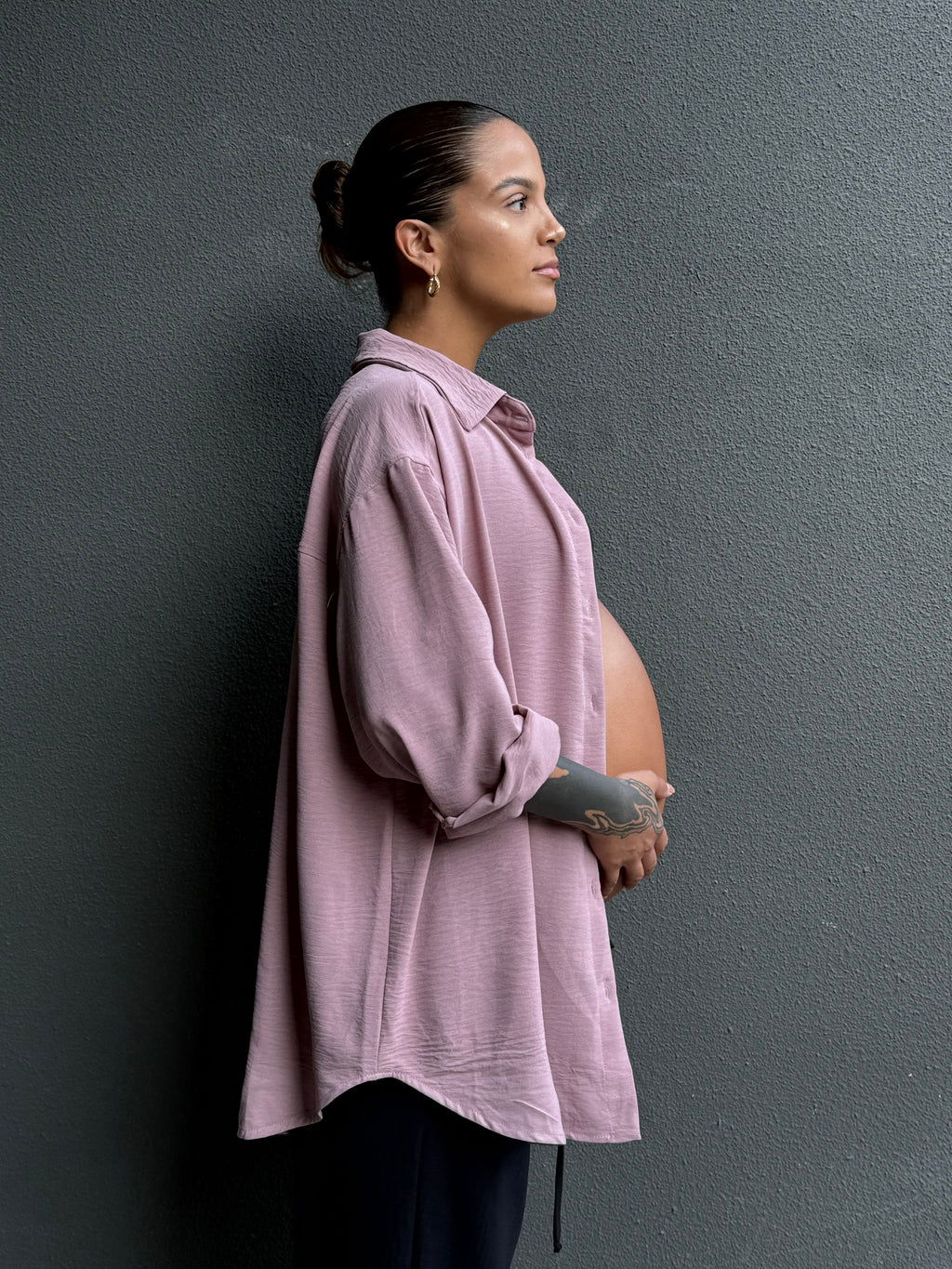 Blusa embarazo y lactancia Mallorca rosa