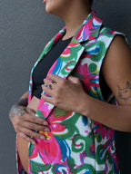 Blazer sastrería Sídney floreado