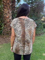 Polera maternal Cairo chita