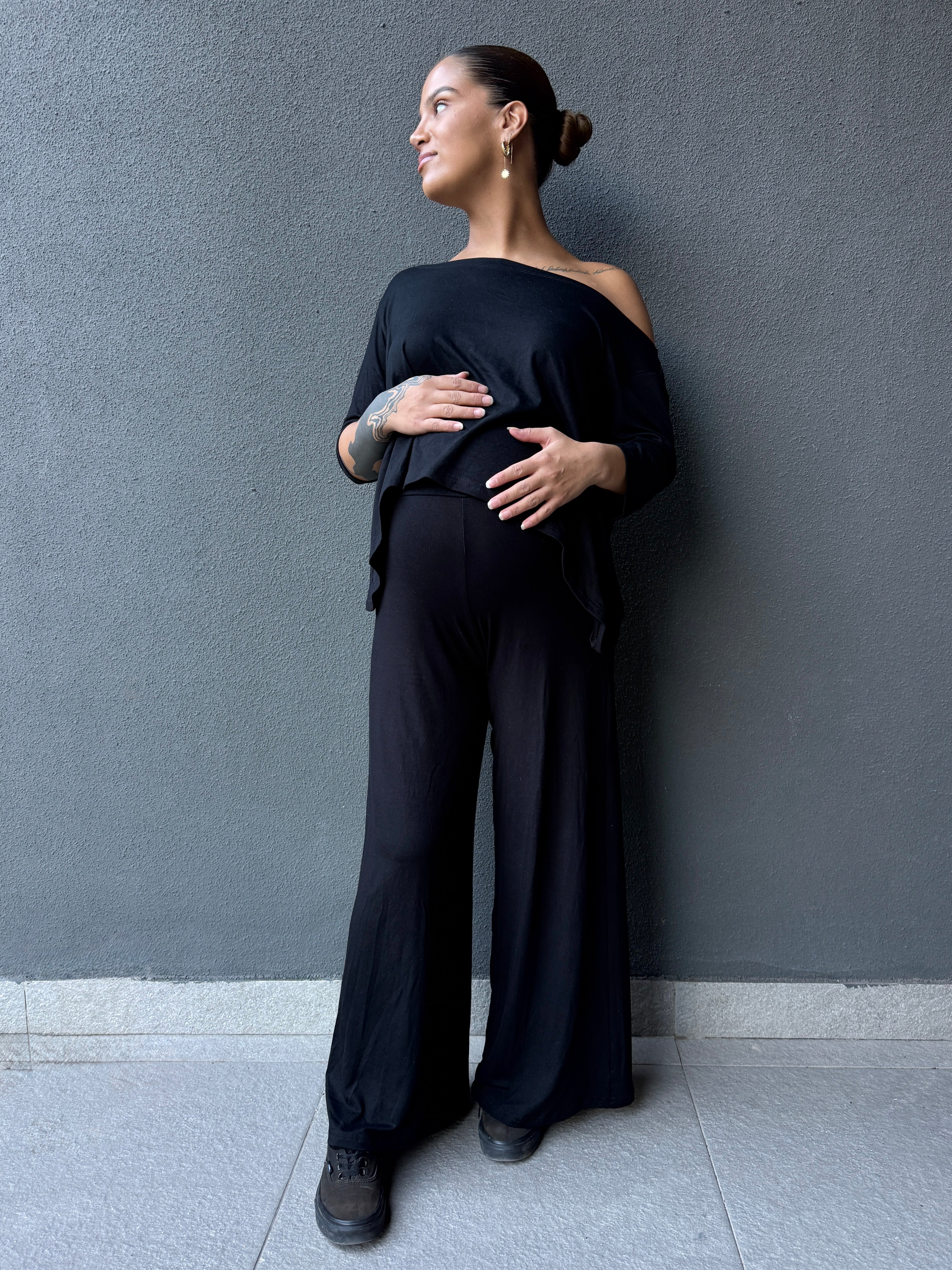 Palazzo embarazo y postparto Moscú negro Imagen principal del producto