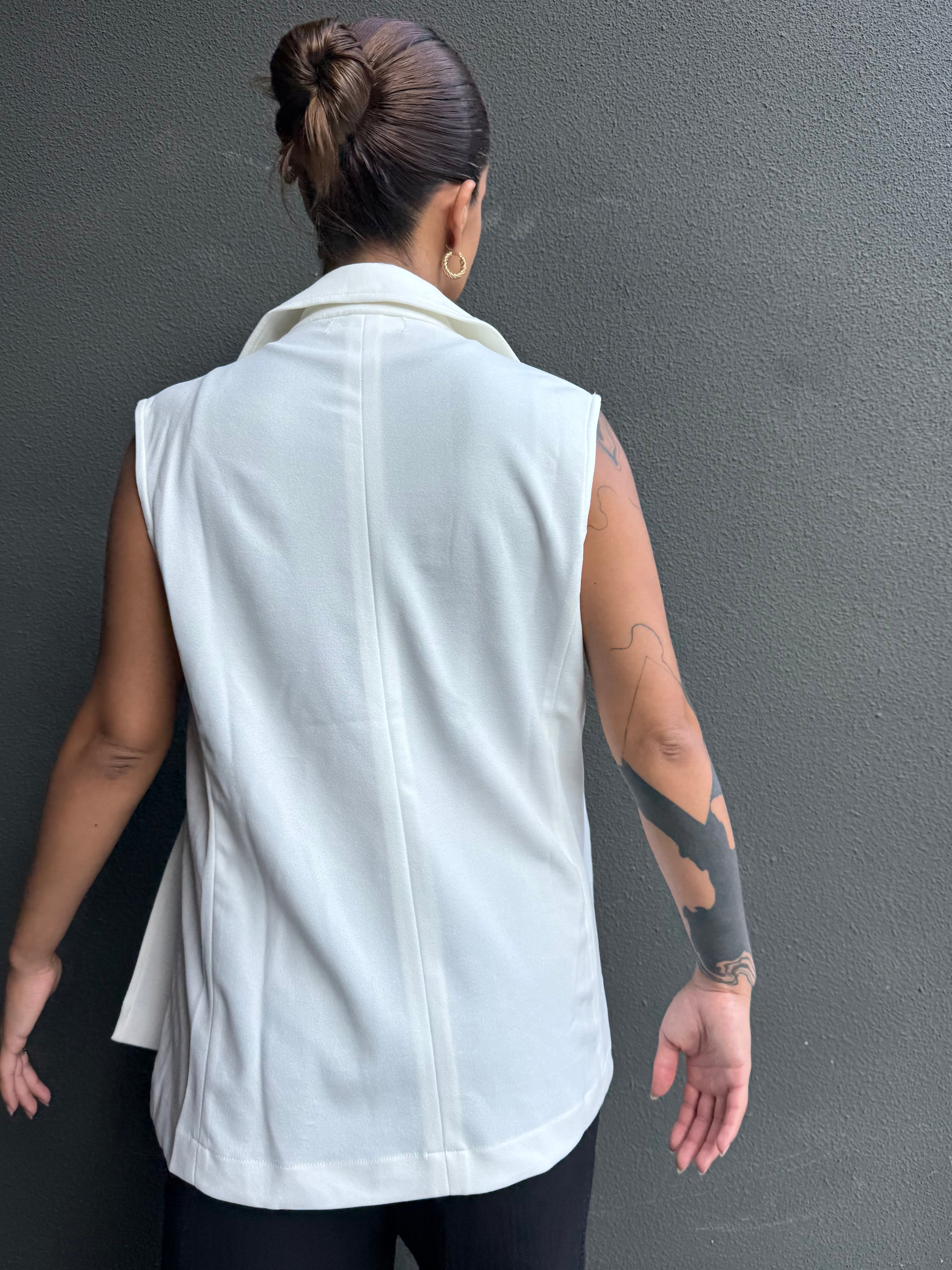 Blazer sastrería Sídney blanco