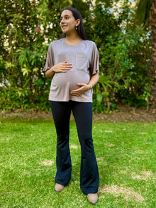 Polera maternal Zúrich con strass, arena