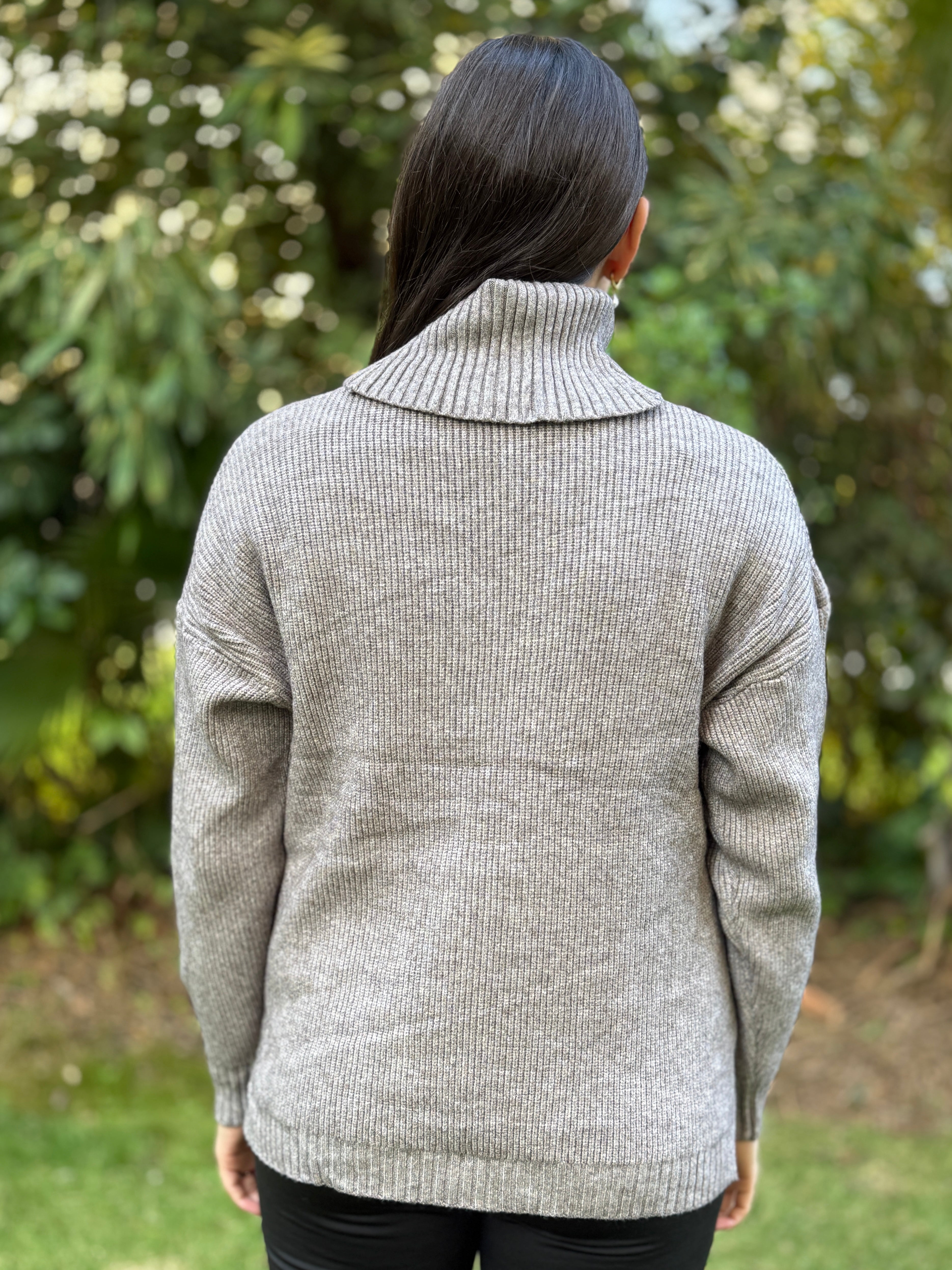 Sweater maternal Aspen Taupe