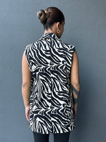 Blazer sastrería Sídney animal print