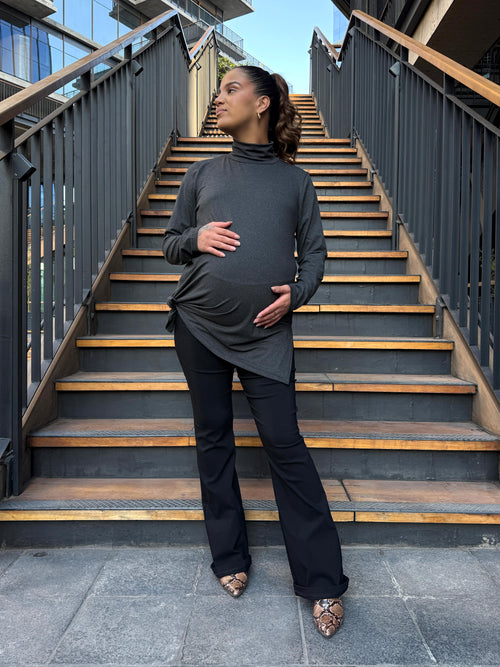 Pantalón maternal Dallas negro