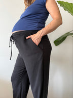 Pantalón maternal Fiyi negro - Trenda 