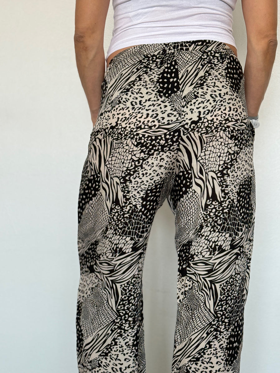 Pantalón maternal Fiyi estampado - Trenda 