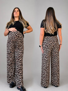 Palazzo embarazo y porstparto Lisboa animal print