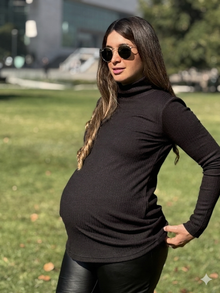 Sweater maternal Roma Negro