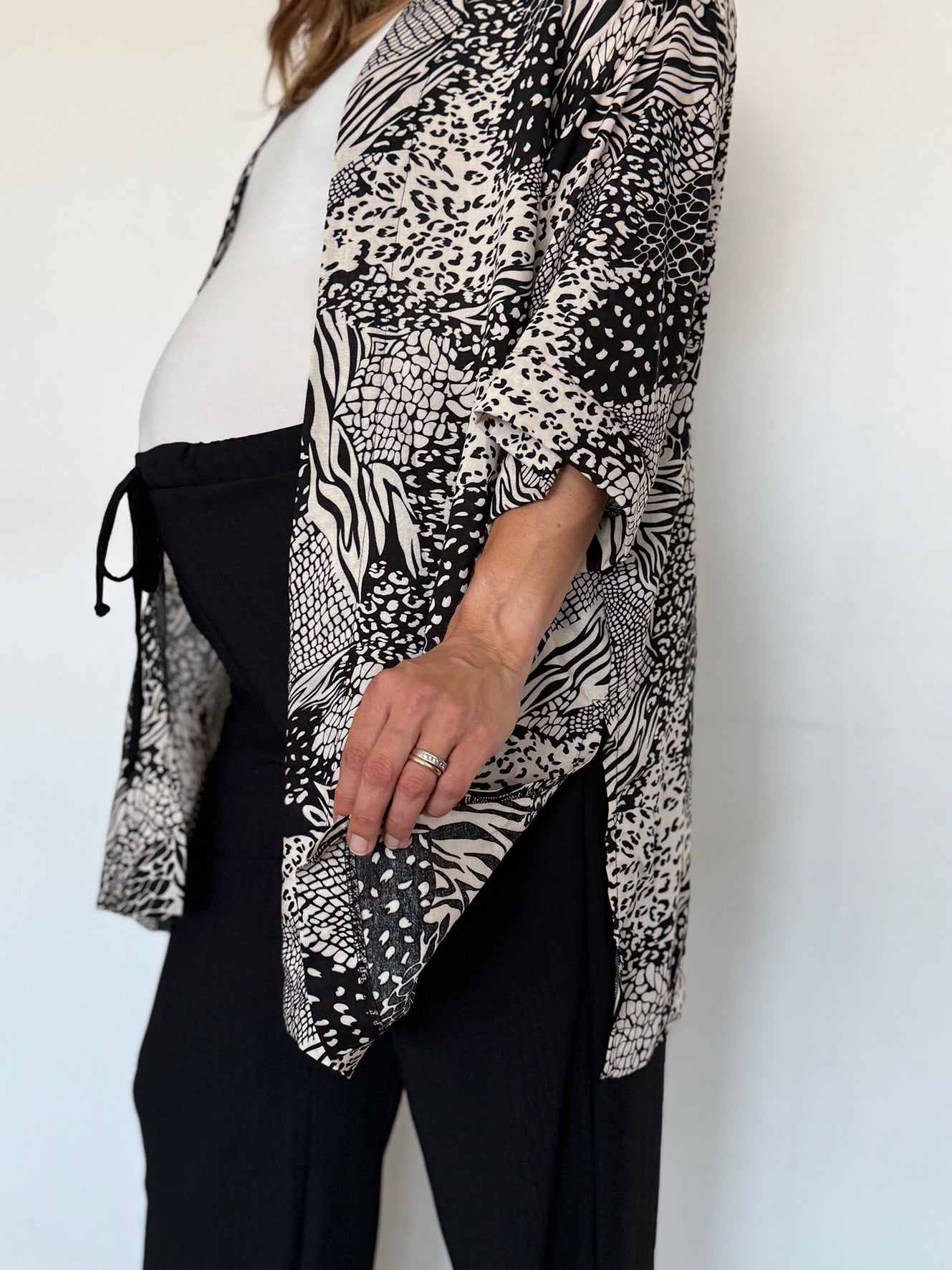 Kimono Fiyi animal print - Trenda 