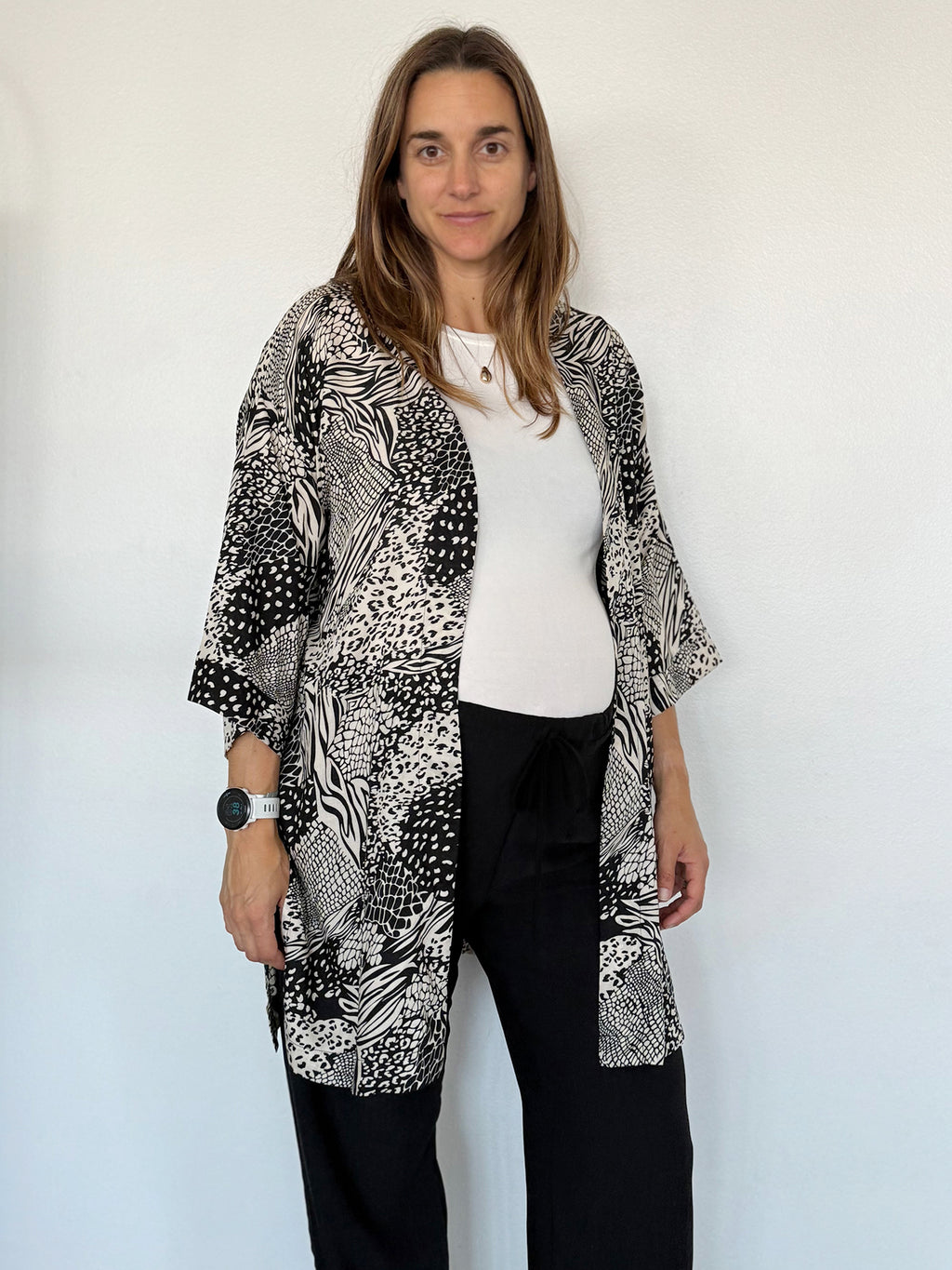 Kimono Fiyi animal print - Trenda 