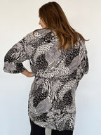 Kimono Fiyi animal print - Trenda 