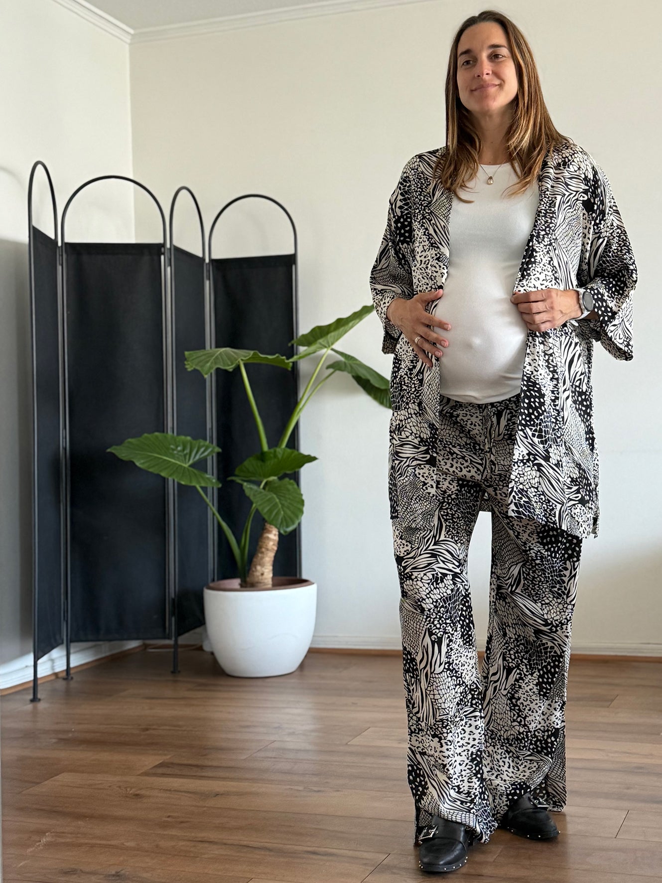 Kimono Fiyi animal print - Trenda 