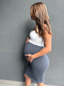 Falda maternal Milán gris marengo - Trenda 