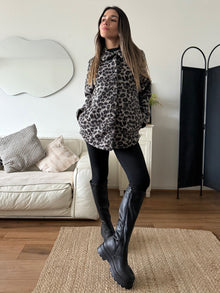 Chaquetón OSLO animal print - Trenda 