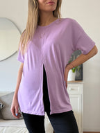 Polera maternal Ibiza malva - Trenda 
