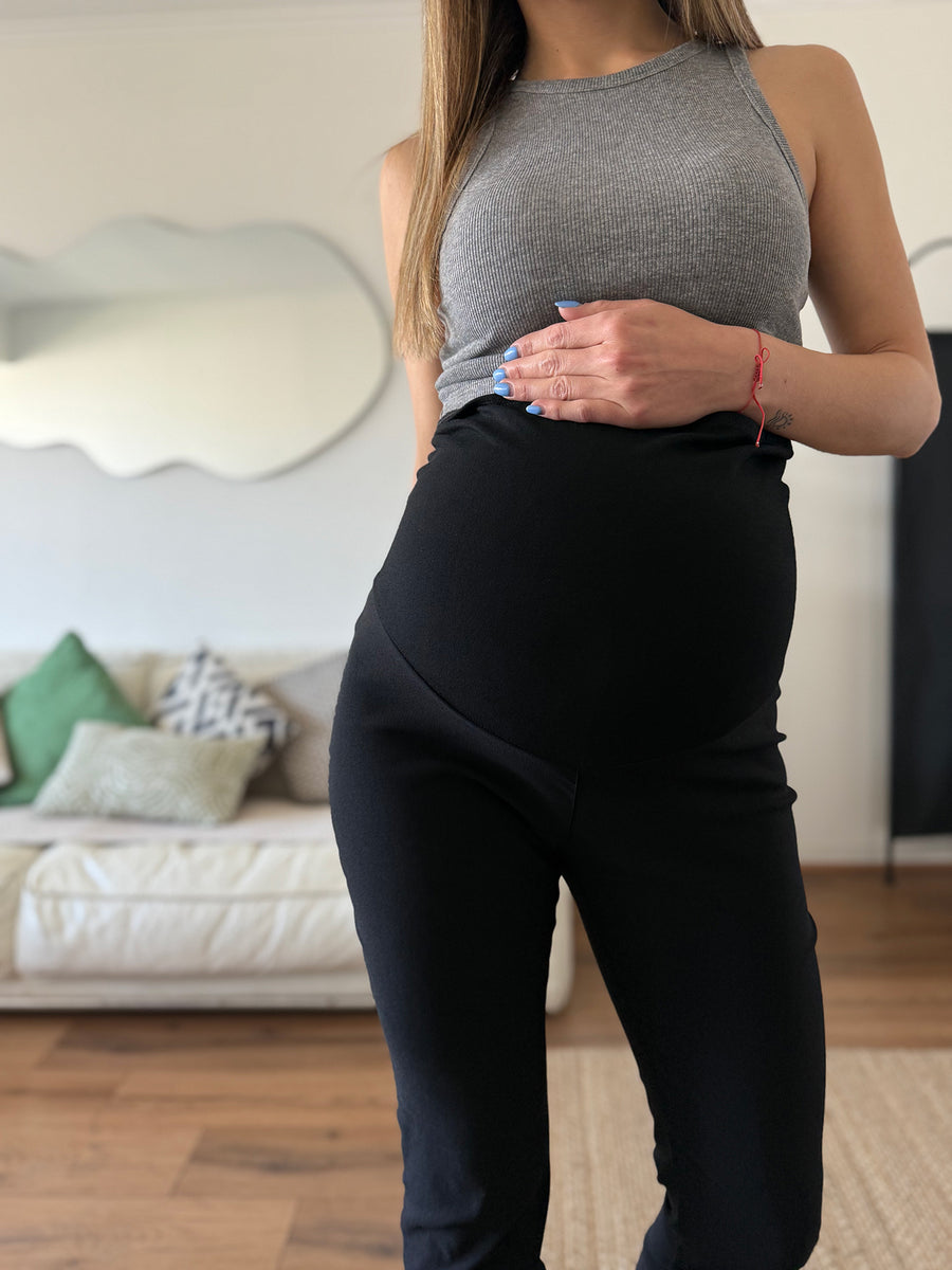 Pantalón maternal Viena negro - Trenda 