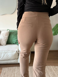 Pantalón maternal Atenas beige - Trenda 