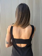 Enterito Bali embarazo y lactancia negro - Trenda 