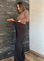 Palazzo maternal LISBOA mini canuton negro - Trenda 