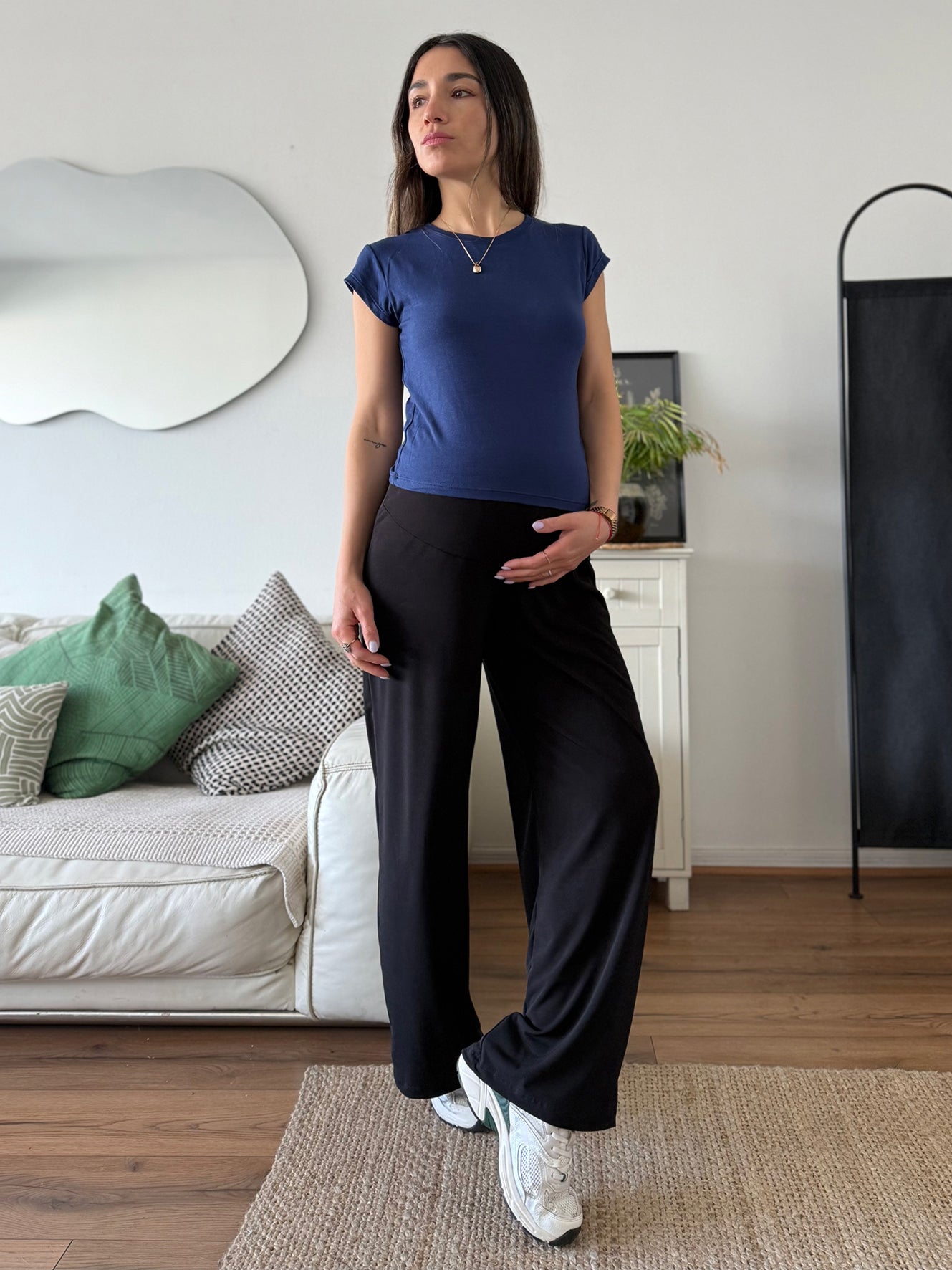 Polera Essential Azul - Trenda 