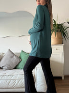 Sweater Roma verde petróleo - Trenda 