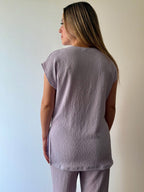 Polera maternal Atenas Lila - Trenda 