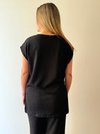 Polera maternal Atenas Negra - Trenda 