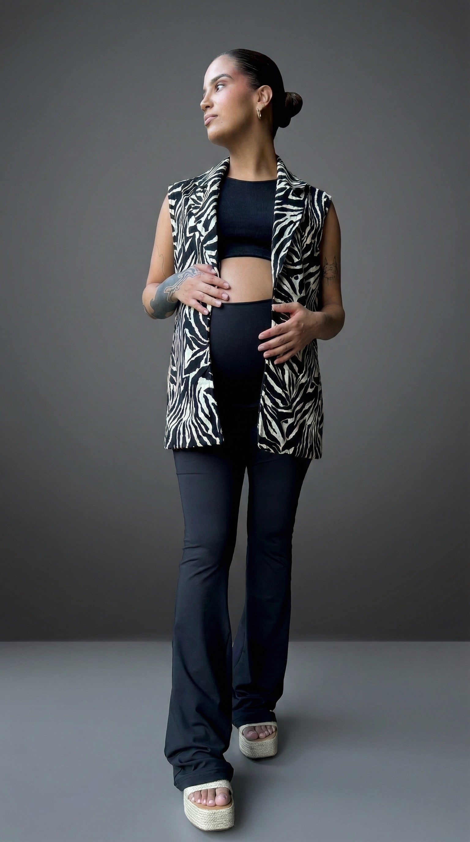 Blazer sastrería Sídney animal print Imagen secundaria del producto