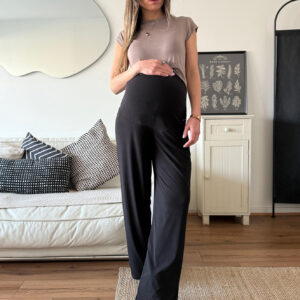 Palazzo NEW YORK negro, lycra fría