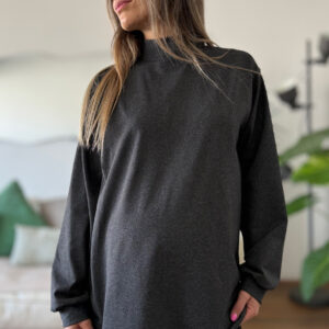 Poleron oversize LONDON marengo
