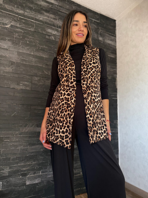 Blazer Kioto animal print leopardo - Imagen 2