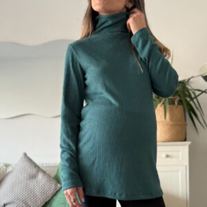 Sweater Roma verde petróleo