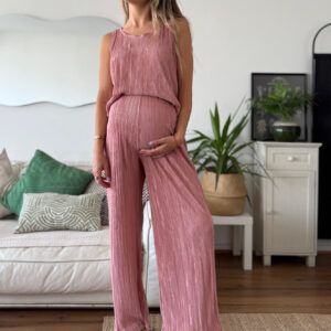Set (palazzo mas top) palo rosa