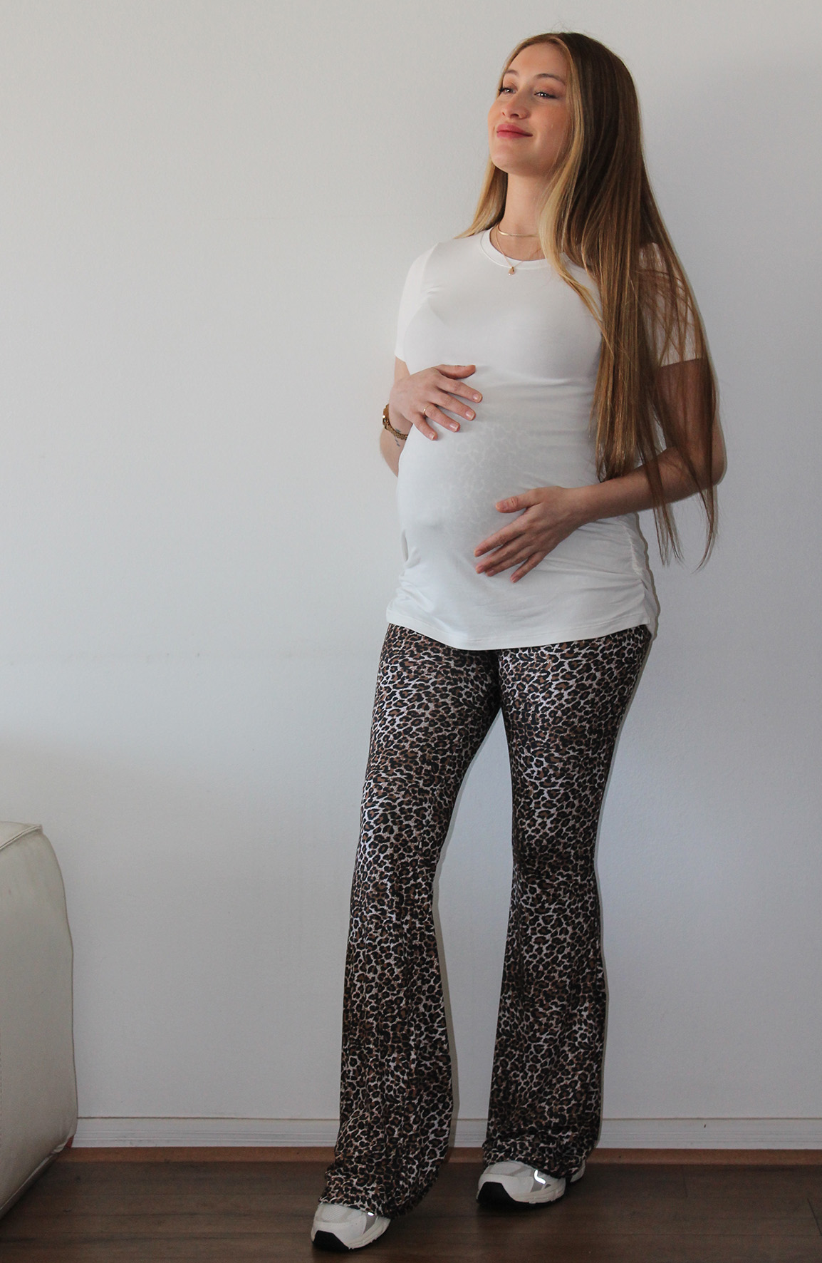 Polera maternal MOM blanca - Imagen 2