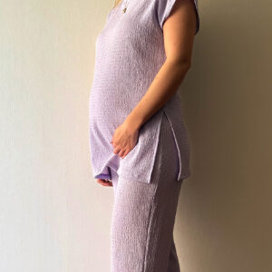 Set ATENAS Lila (palazzo  New York mas polera Malta)