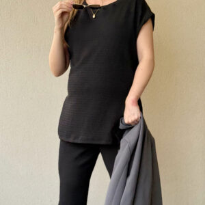 Set ATENAS Negro (palazzo New York mas polera Malta)